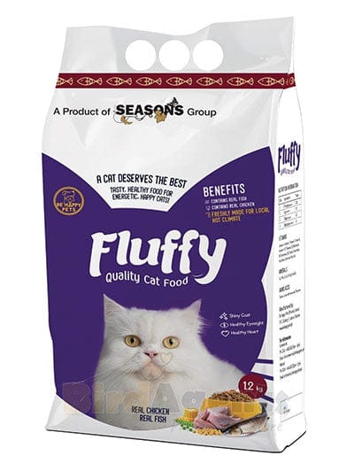 Fluffy Cat Food